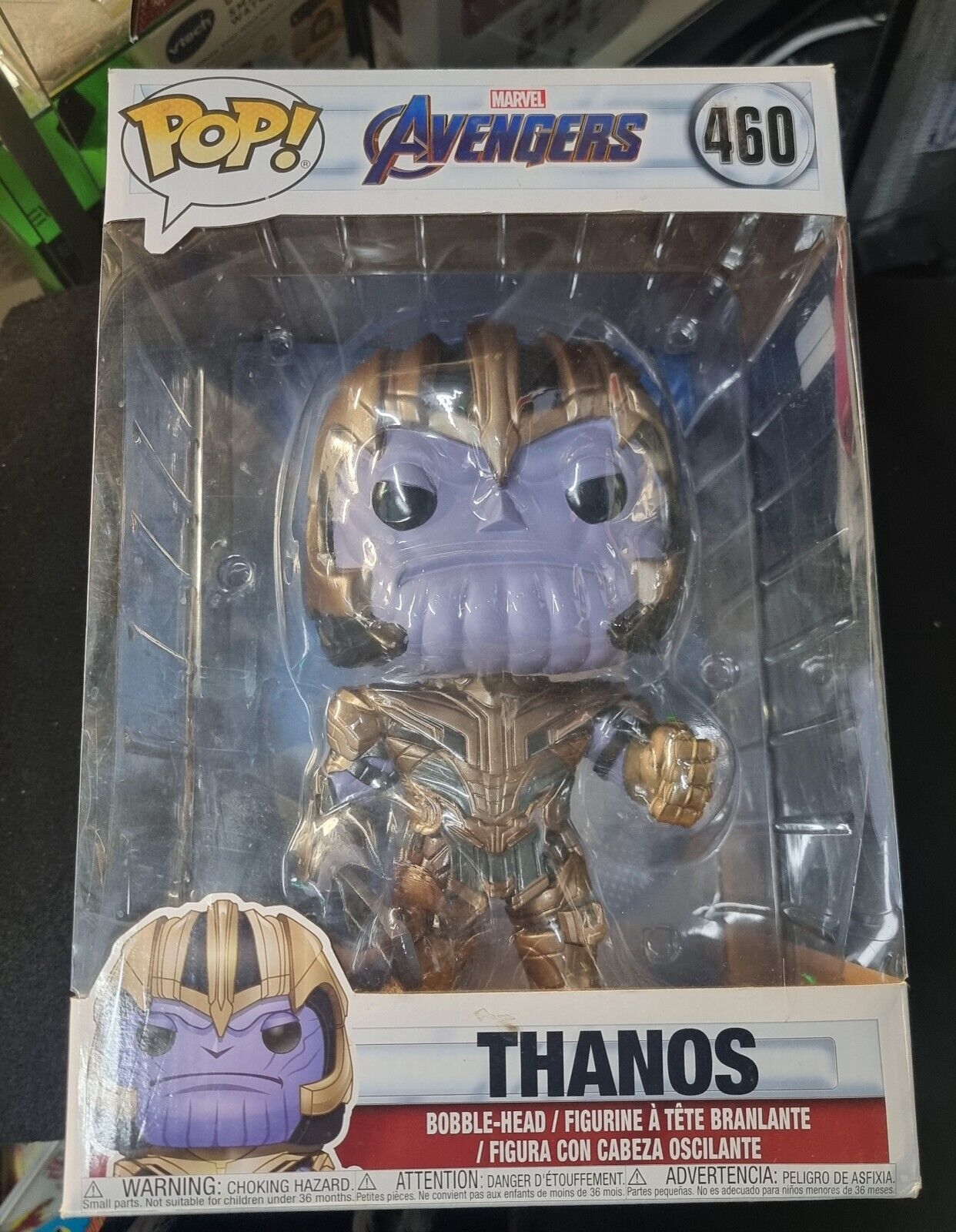 Marvel Funko Pop - Thanos 10" Inch  -  Avengers Endgame - No. 460