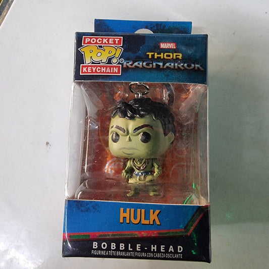 FUNKO POCKET POP MARVEL THOR RAGNAROK HULK KEYCHAIN NEW