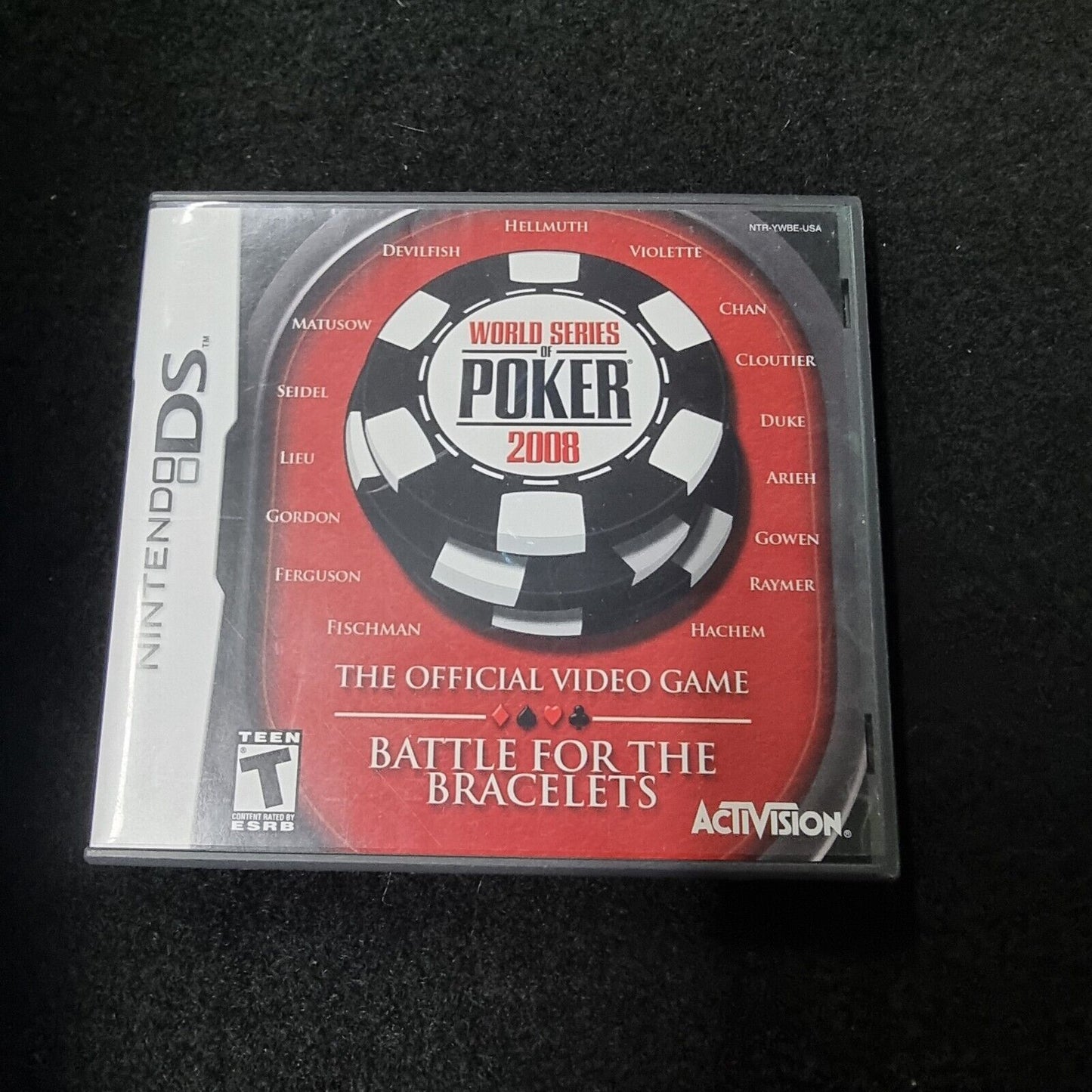 World Series Poker 2008 - Nintendo DS 