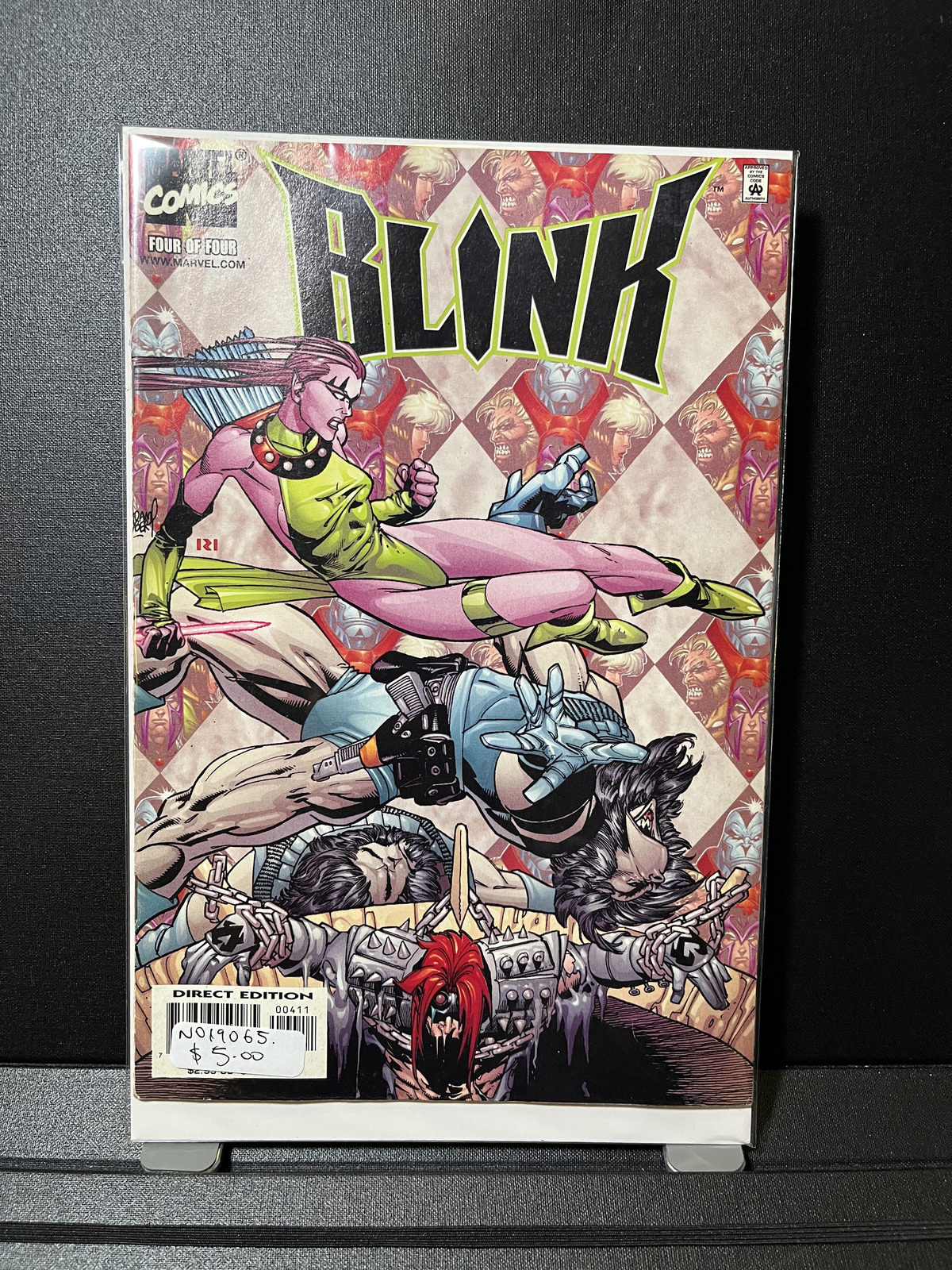 Blink #4 1st Appearance of Nocturne Marvel Comics 2001