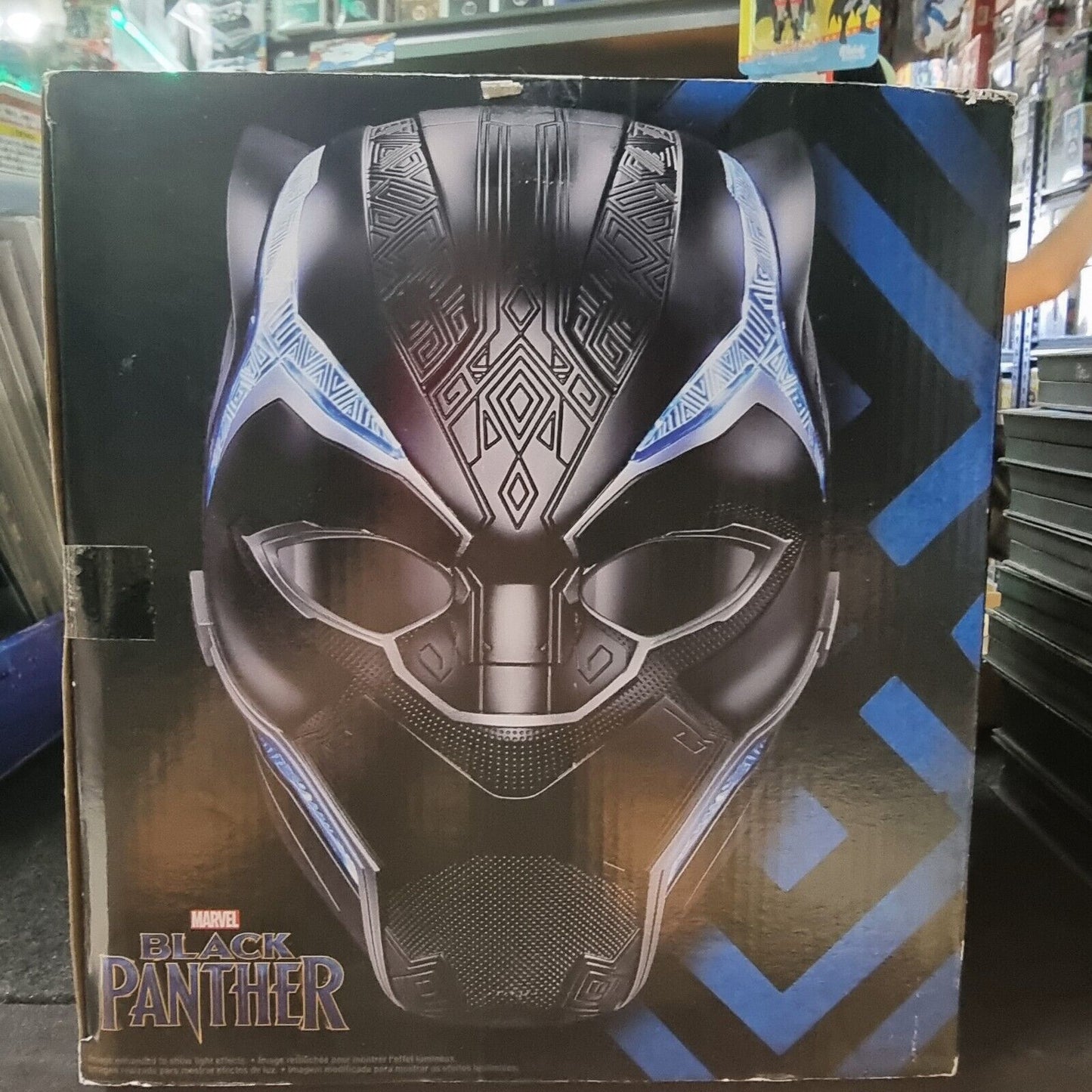 Marvel Legends Series Black Panther Electronic Helmet Avengers Infinity War 