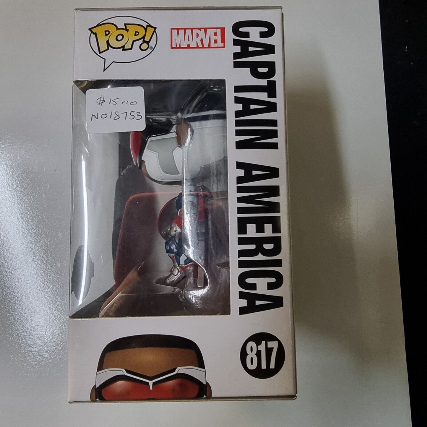 2021 Funko POP 817 Marvel The Falcon And The Winter Soldier Captain America