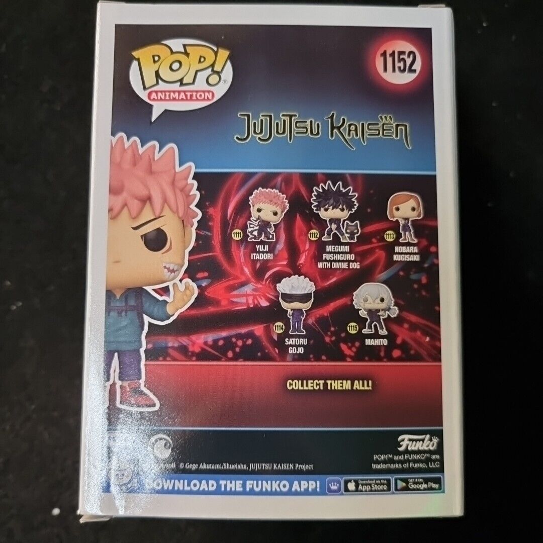 Funko Pop! Jujutsu Kaisen #1152 Yuji Itadori with Sukuna Mouth Vinyl Figure