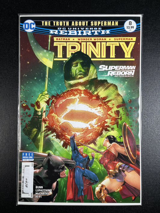 Trinity  #8 Superman Reborn DC Universe Rebirth DC Comics 2017