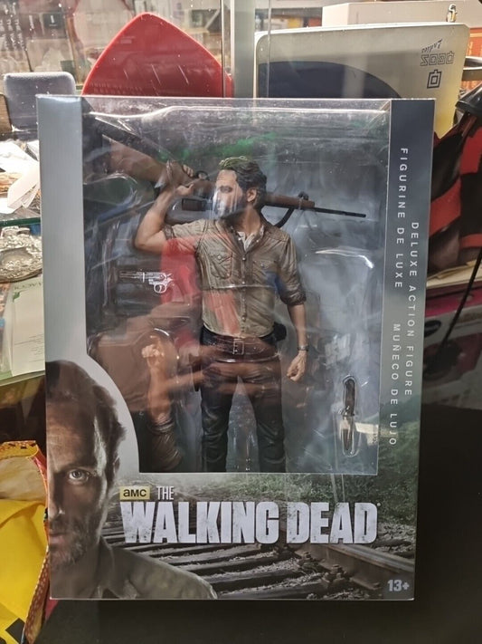 AMC The Walking Dead, RICK GRIMES Series 6 — 10" Deluxe Action Figure, McFarlane