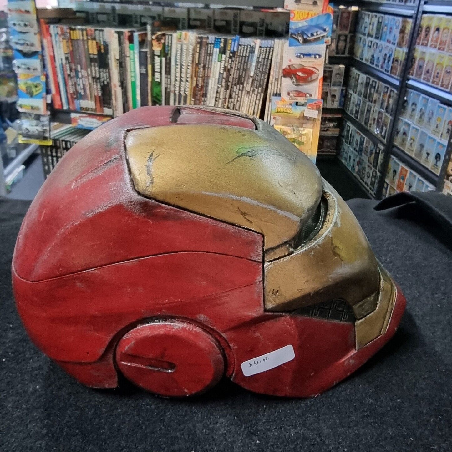 Iron Man Helmet Battle Damaged  (No Box)