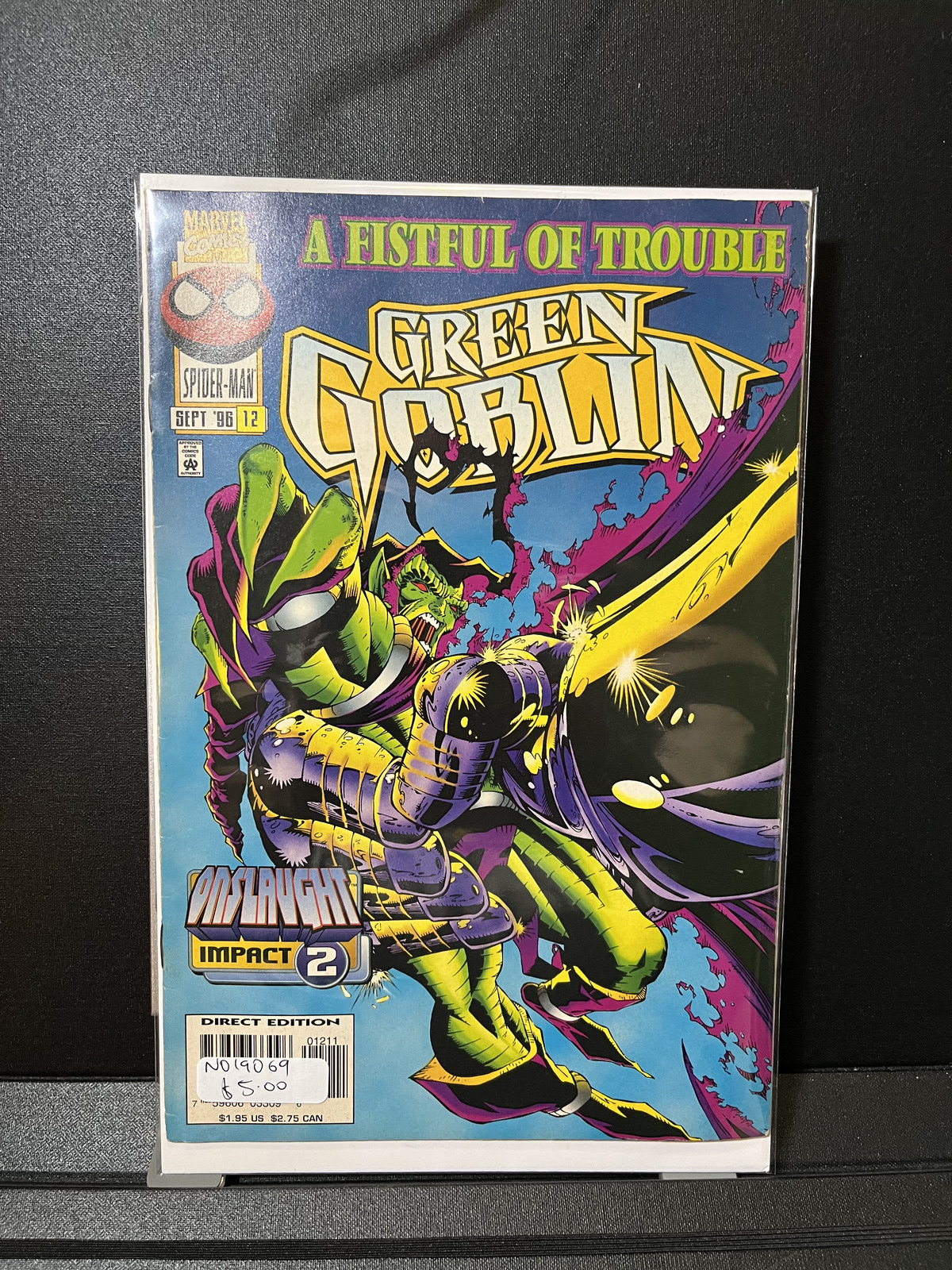 Green Goblin #12 Onslaught Marvel Comics 1995