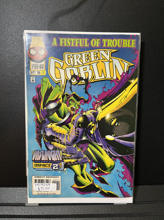 Green Goblin #12 Onslaught Marvel Comics 1995