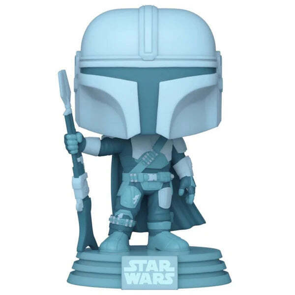 Funko Pop! Star Wars: The Mandalorian Hologram Glow in the Dark Pop! Vinyl