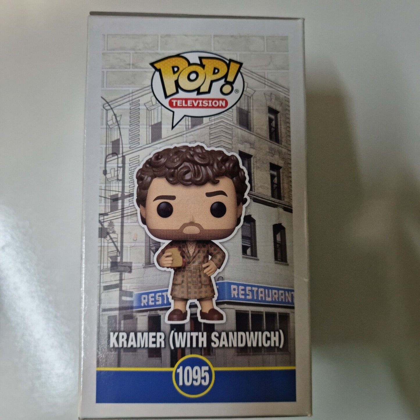 Funko Pop Vinyl | Seinfeld | Kramer (With Sandwich) 1095 | Funko Exclusive!!