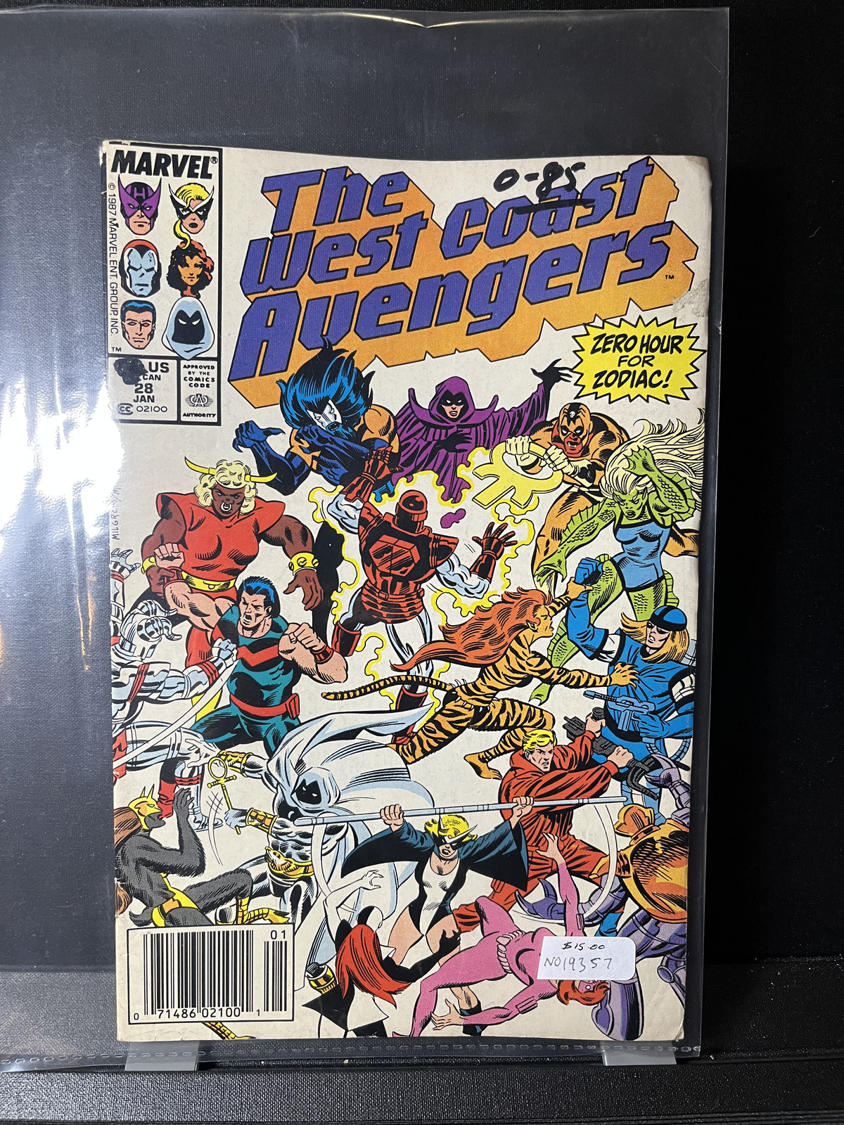 AVENGERS  WEST COAST #28  MARVEL COMICS 1985