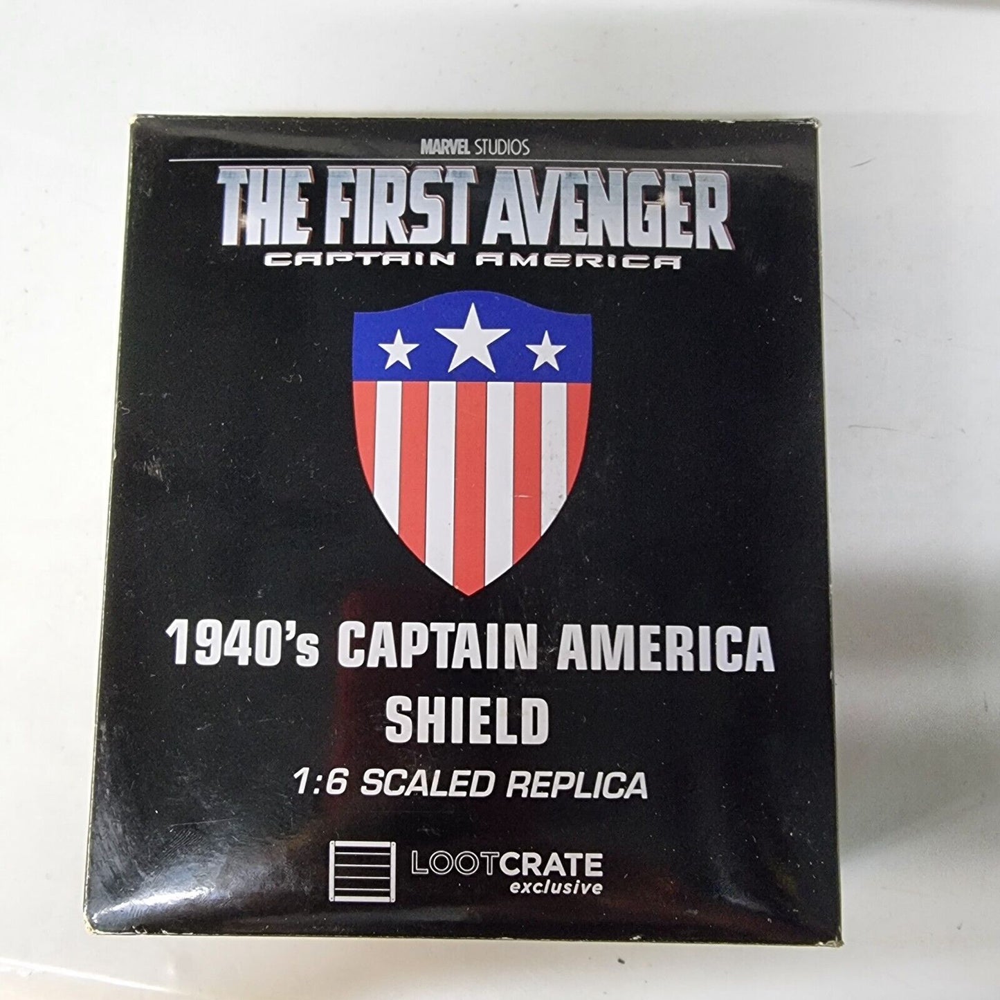 The First Avenger: Captain America Shield 1:6 Replica Loot Crate exclusive NIB