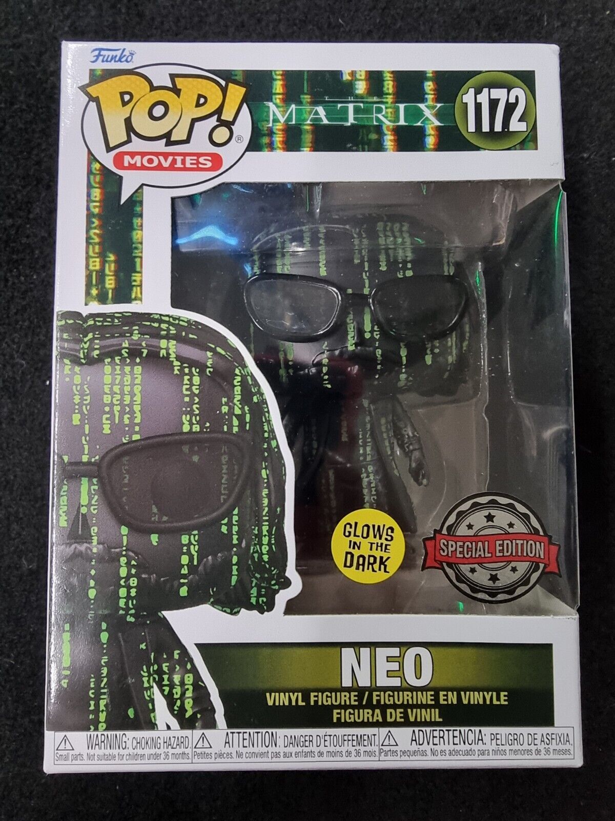 Funko pop - Neo glow in the dark - box damage