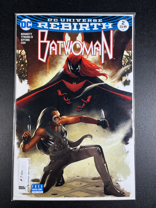 Batwoman Vol. 2 #2 Direct Cover DC Universe Rebirth DC Comics