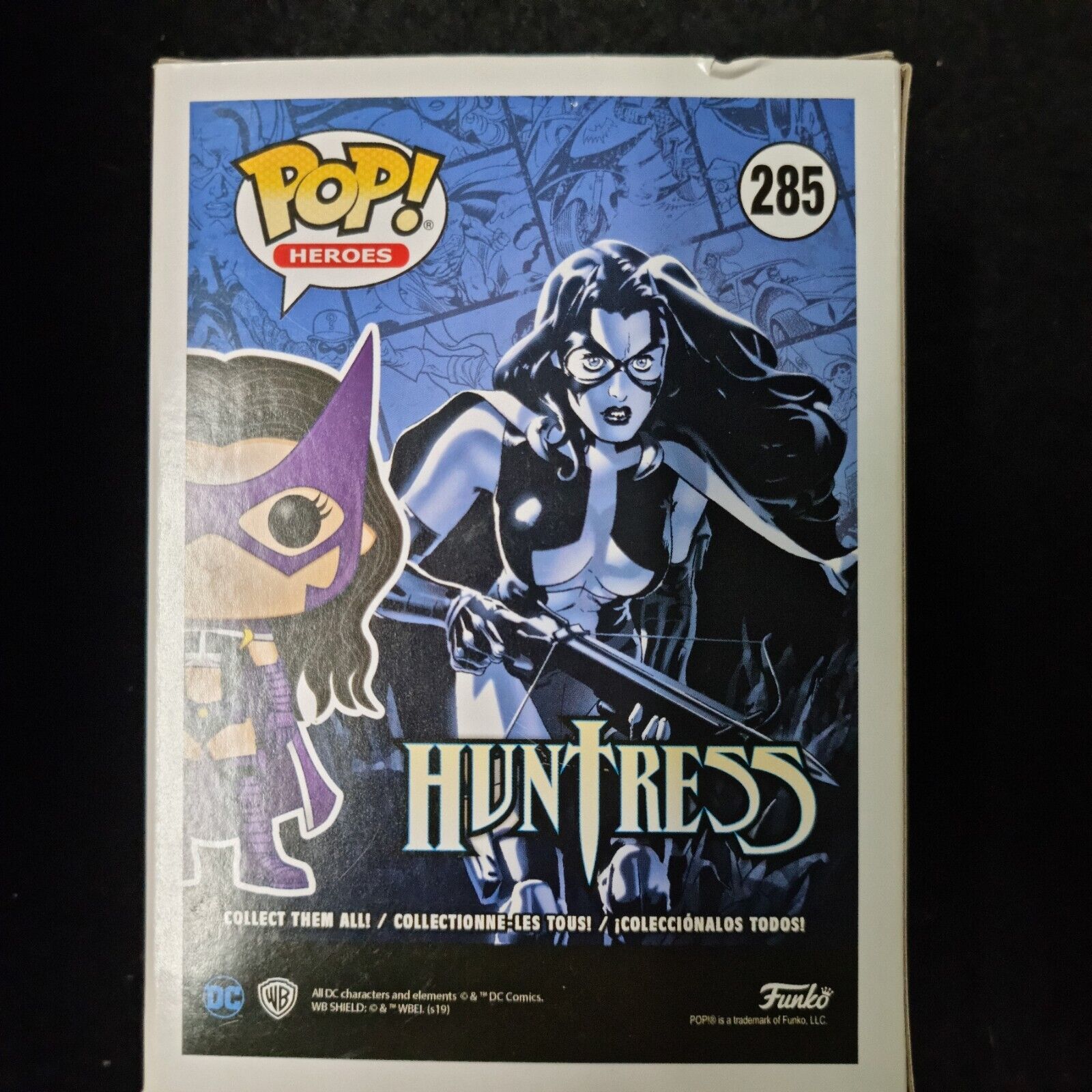 Huntress #285, Limited Edition Funko Pop! DC Super Heroes~2019 Fall Convention