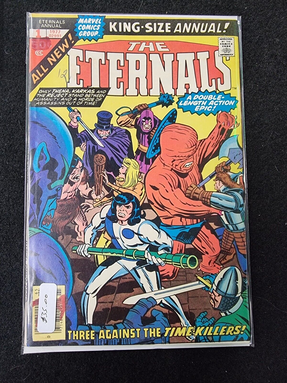 Eternals Annual #1 - The Time Killers (Marvel, 1977) VG