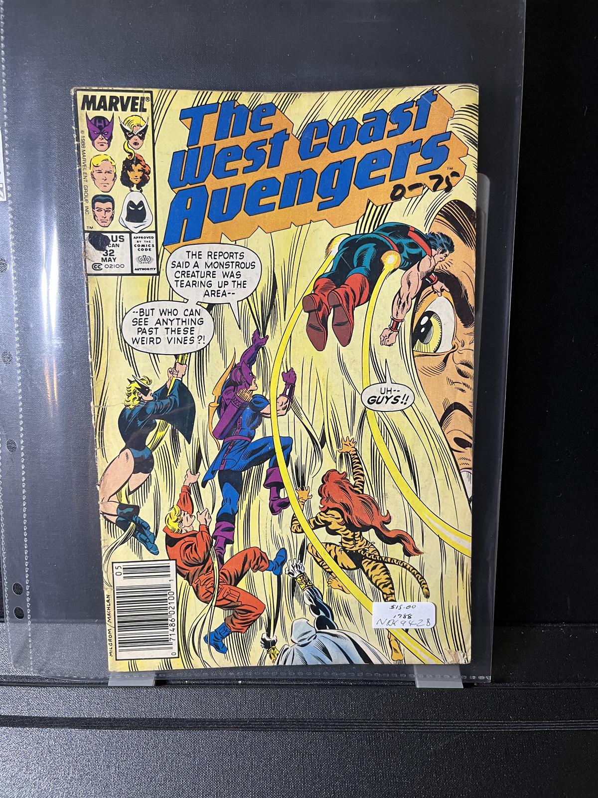 WEST COAST AVENGERS #32 Marvel Comics