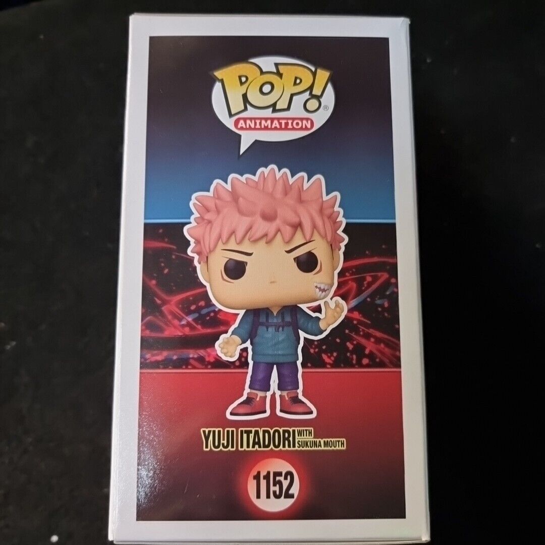 Funko Pop! Jujutsu Kaisen #1152 Yuji Itadori with Sukuna Mouth Vinyl Figure