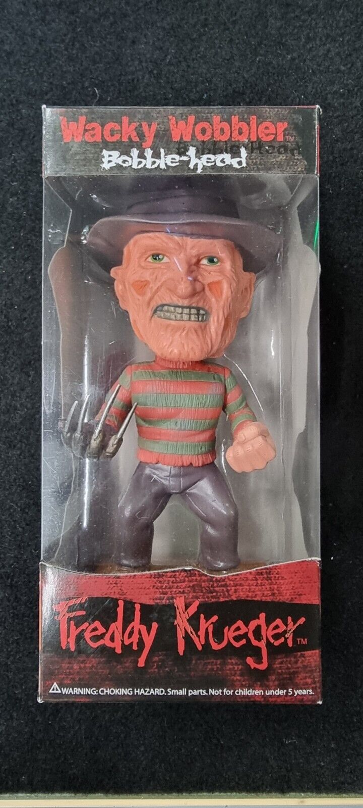 FUNKO WACKY WOBBLER~NIGHTMARE ON ELM STREET~FREDDY KRUEGER~VAULTED~VERY RARE~