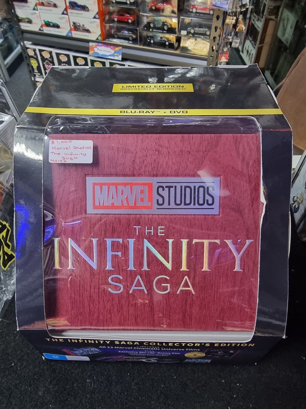 Infinity Saga MCU Blu Ray DVD Limited Edition Boxset Marvel Studios Avengers