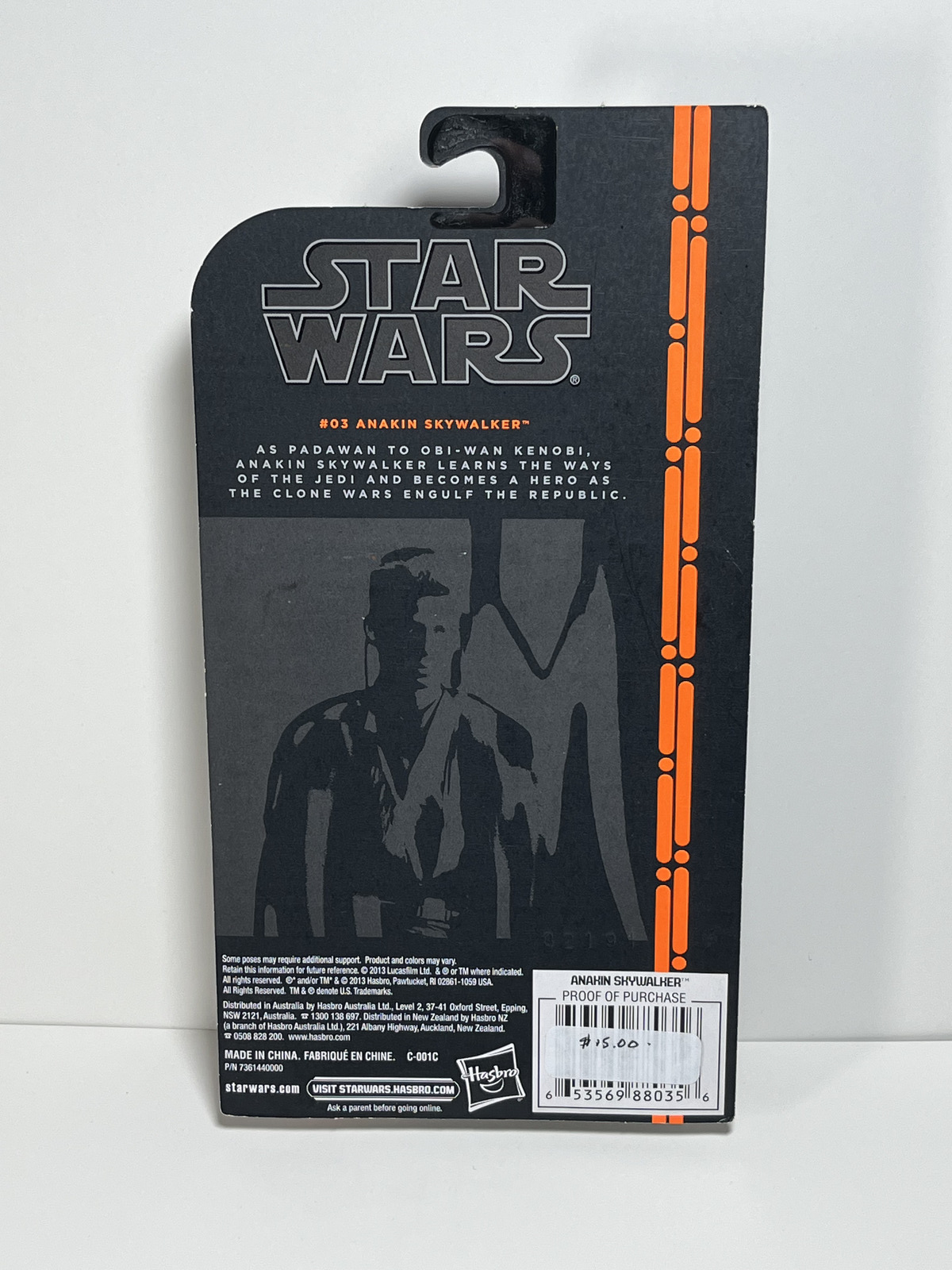 Anakin Skywalker Star Wars The Black Series 3.75 Action Figure #03