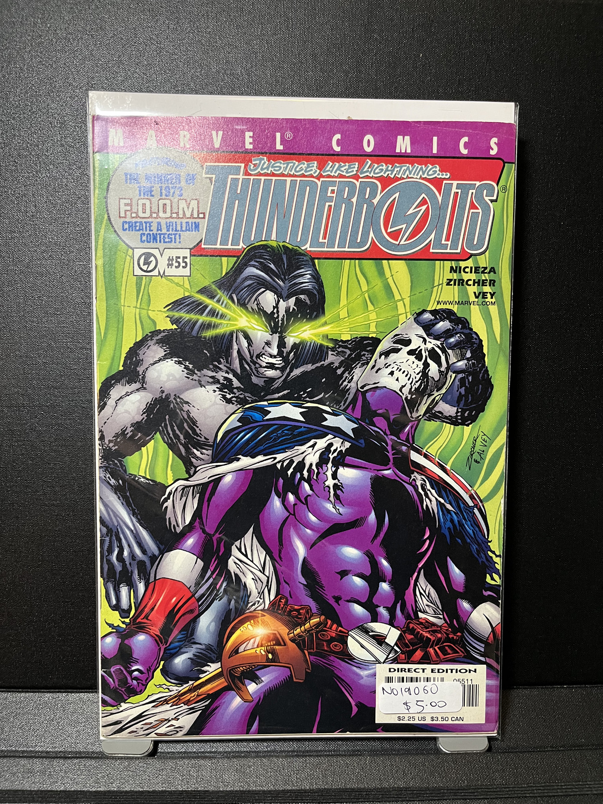 Thunderbolts #55 Marvel Comics  2001