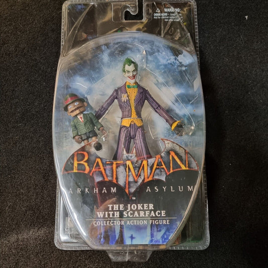 Arkham Asylum Series 1 Joker with Scarface Collector Action Figure   