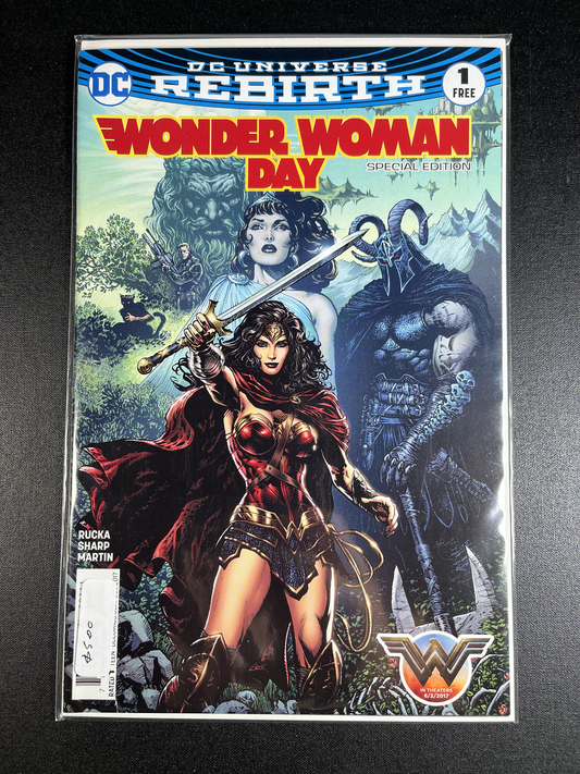 Wonder Woman #1 NM 2016 DC Universe Rebirth DC Comics