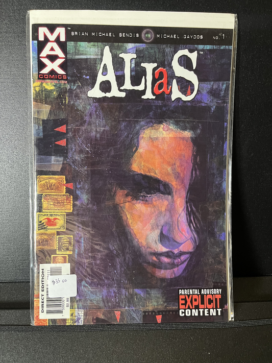 ALIAS #1  1st Appearance of JESSICA JONES - Marvel MAX - NM Marvel Comics (2001)