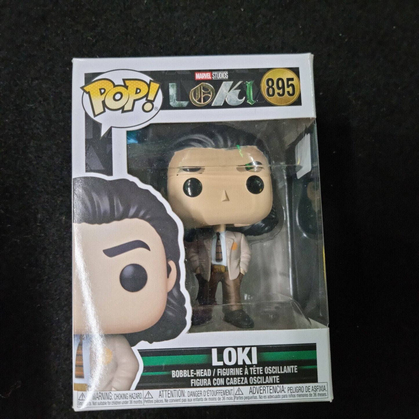 Funko Pop + Protector! Marvel #895 Loki 