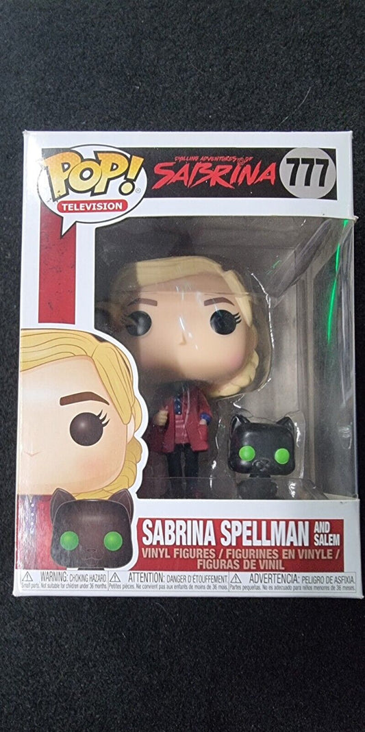 FUNKO POP TELEVISION 777 SABRINA SPELLMAN and SALEM 