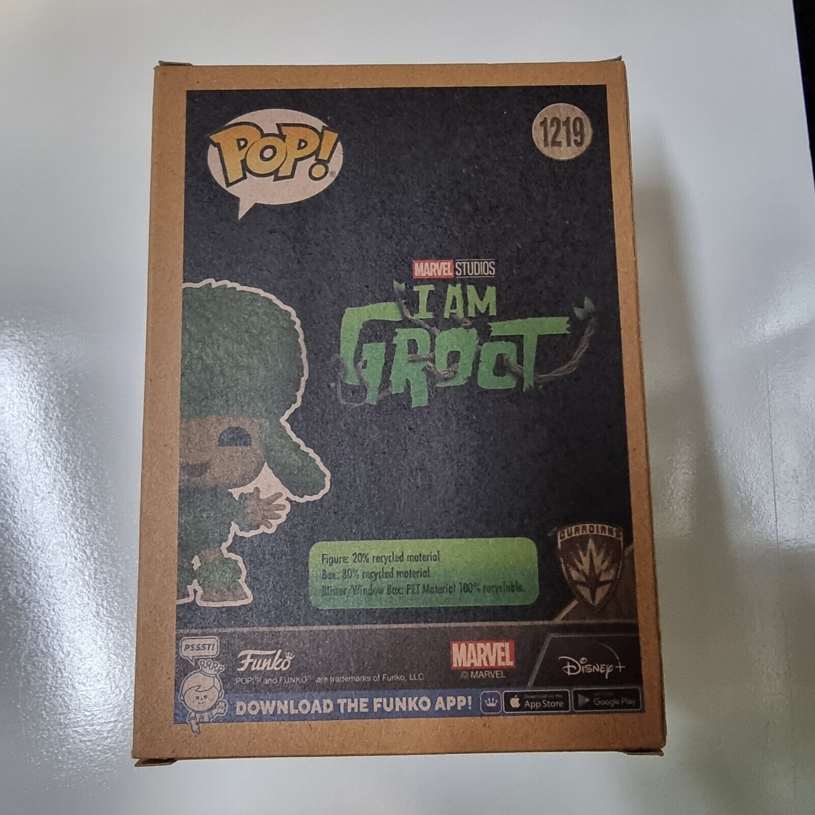 Marvel Funko Pop - Poodle Groot - I Am Groot - Earth Day - No. 1219