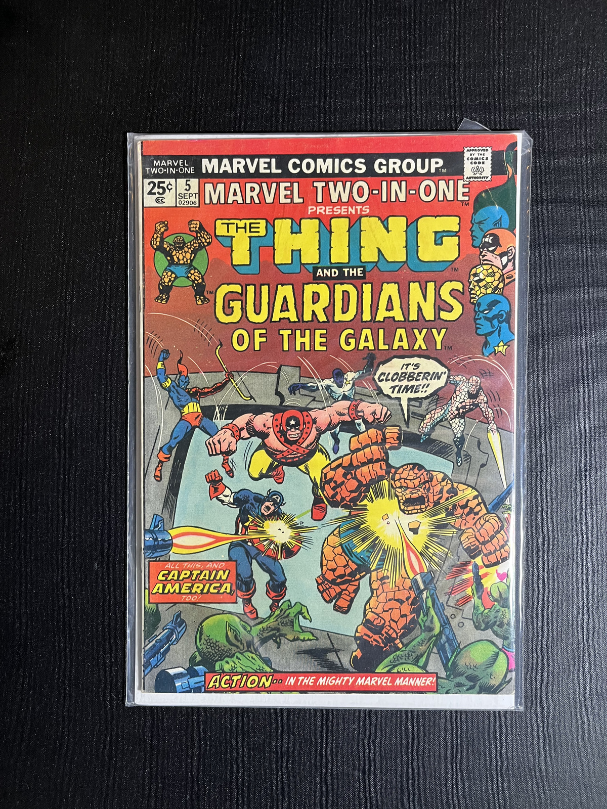 The Thing and Guardians of the Galaxy #5 Marvel Comics Marvel-Two-In-One 1974