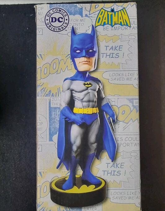 DC Comics 7" Collectible NECA Action Figure Batman Bobblehead RARE