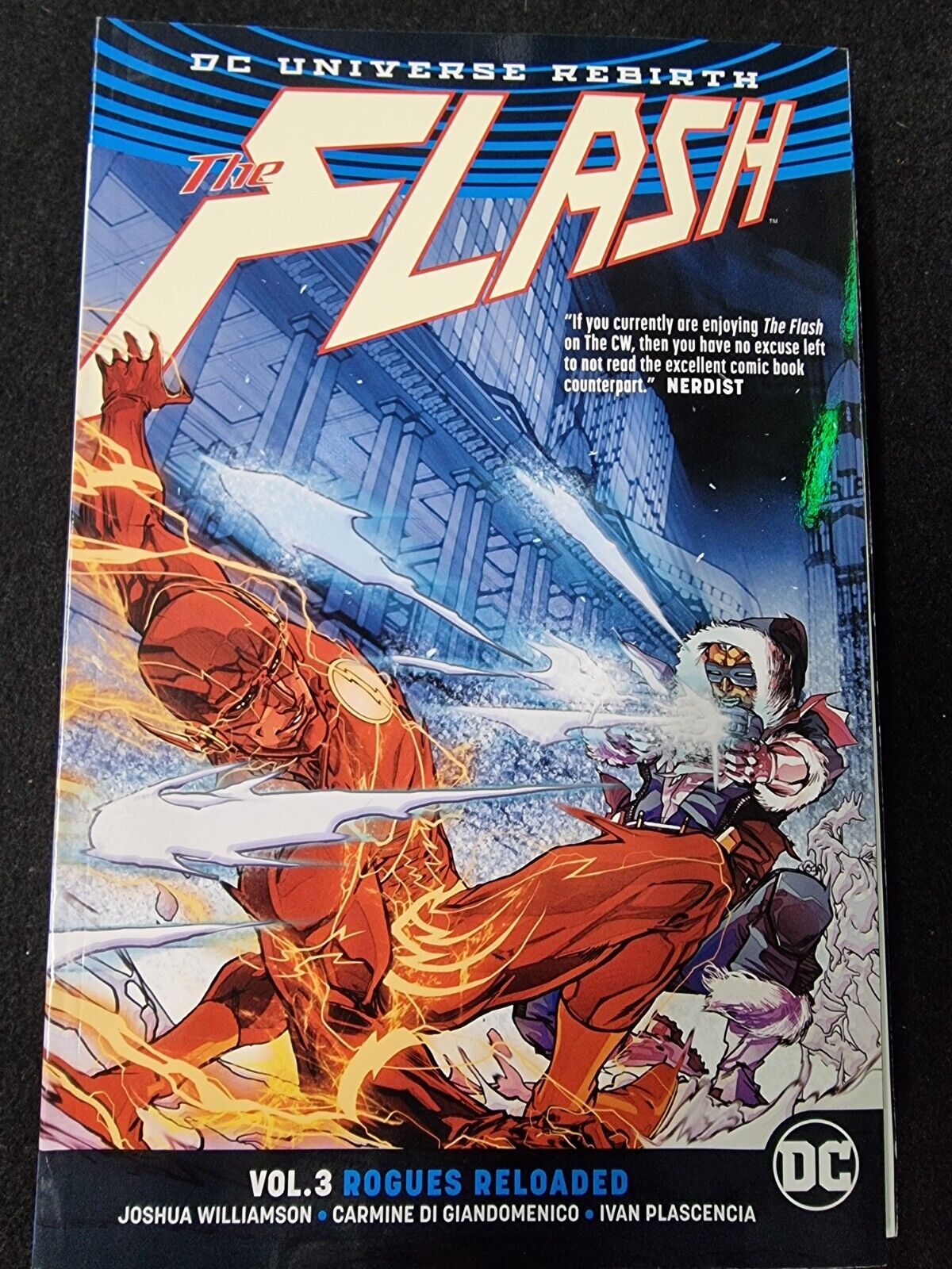 The Flash Vol 3 Rogues Reloaded Rebirth Softcover Graphic Novel DC Comics 2017