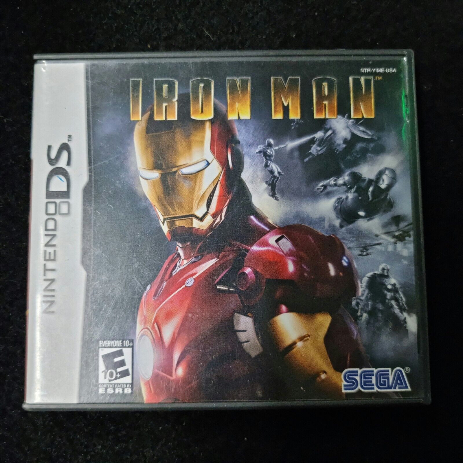 Iron Man Nintendo DS Video Game And Case No Instruction Booklet Sega