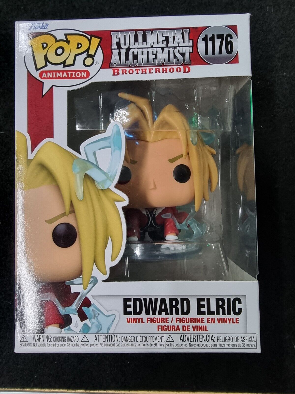 Funko Pop Animation #1176 Edward Elric Fullmetal Alchemist Brotherhood GITD...