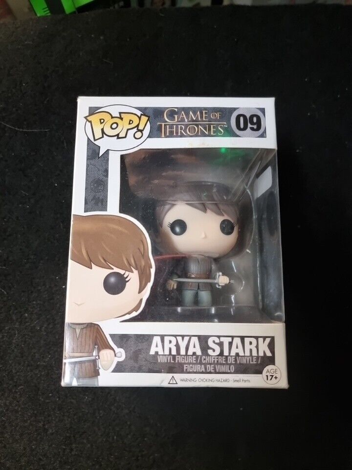 FUNKO POP vinyl figure BNIB #09 Arya Stark