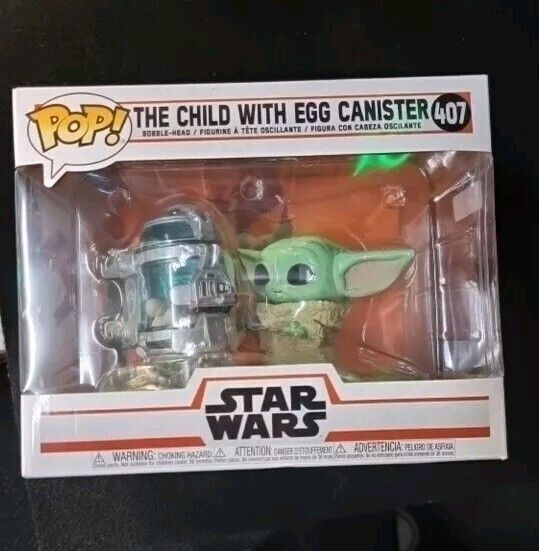 Funko POP! Star Wars The Mandalorian #407 The Child With Egg Canister 