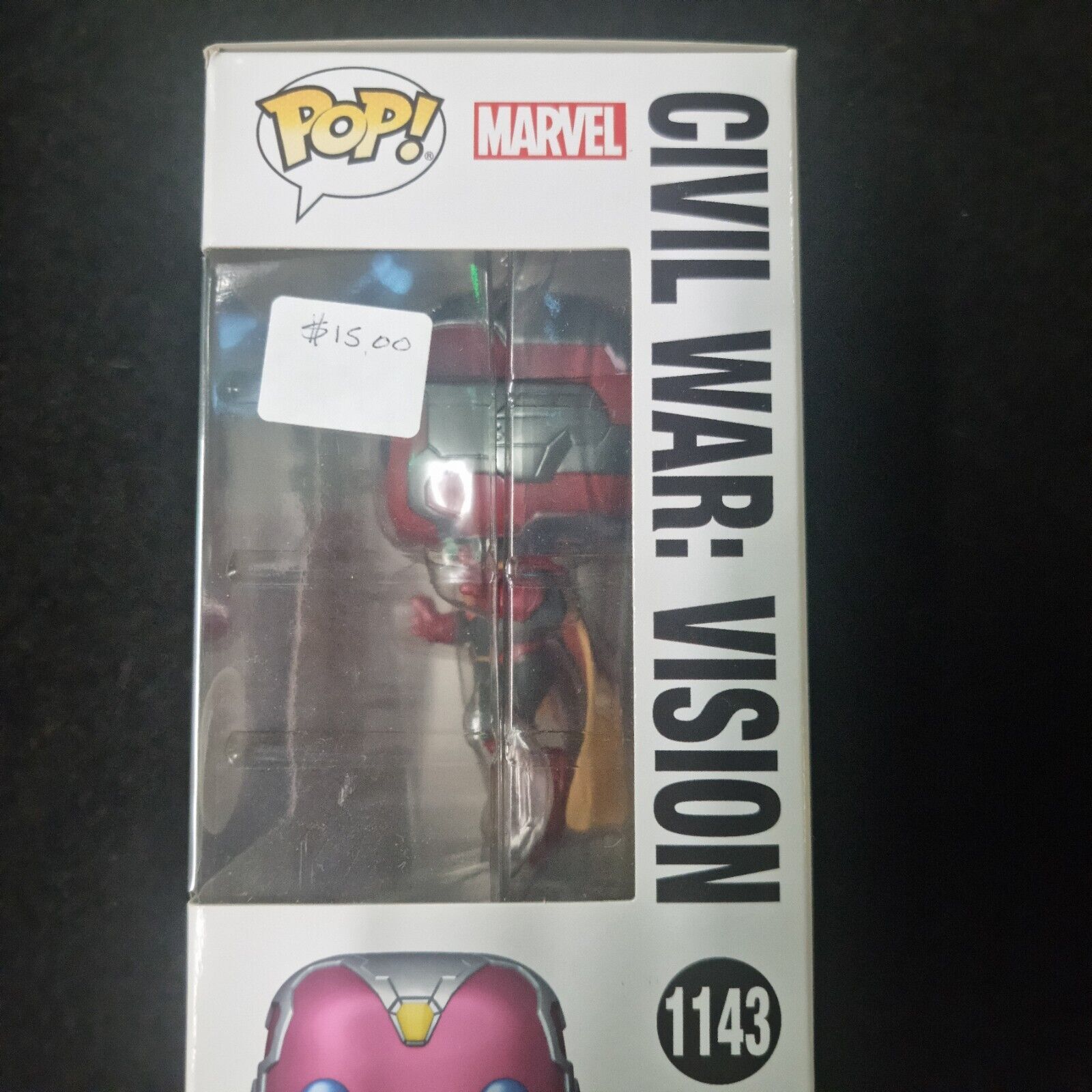 Marvel Funko Pop - Civil War: Vision - Civil War - No. 1143