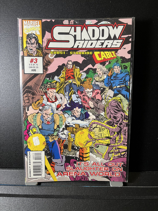 Shadow Riders #3 Marvel Comics UK - Feat. Cable