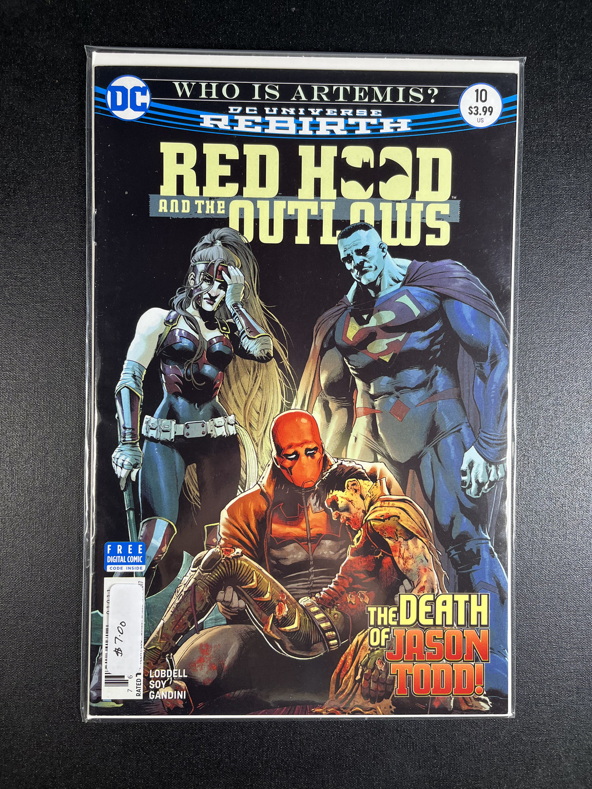 Red Hood and the Outlaws #10 VF 2017 DC Comics