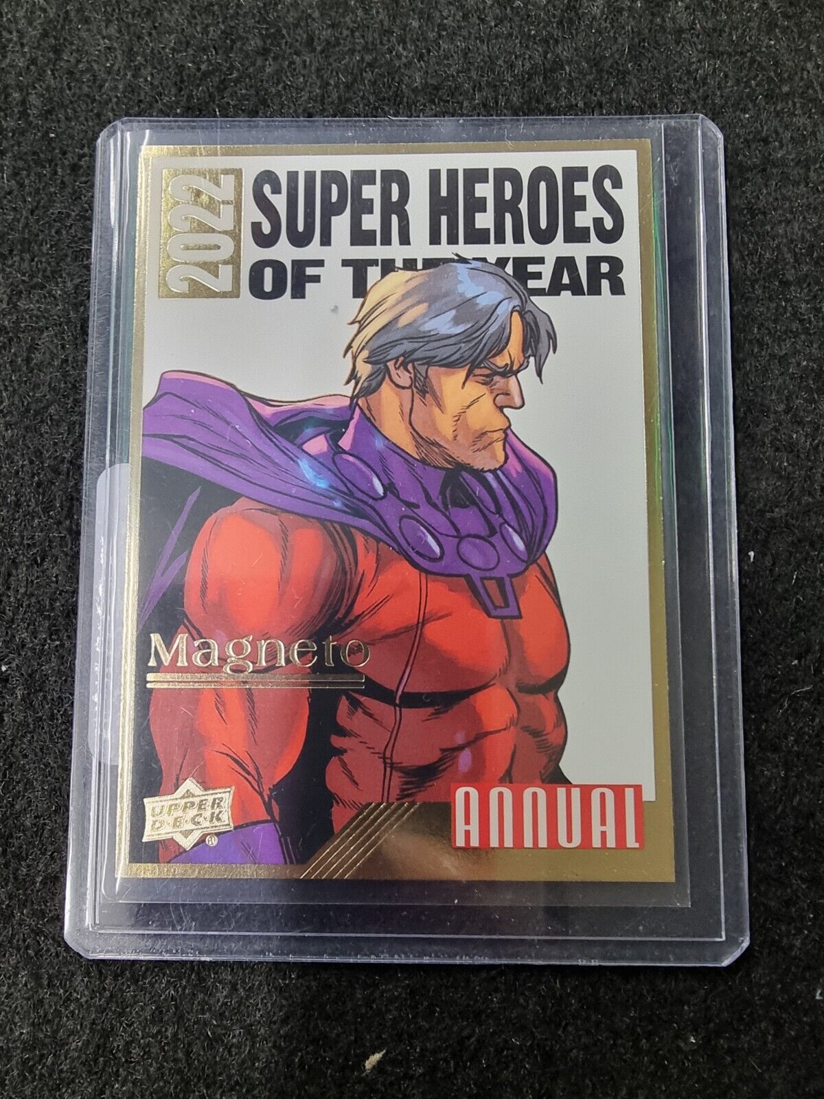 2022-23 Upper Deck Marvel Annual Super Heroes of the Year Insert MAGNETO #MI-4 