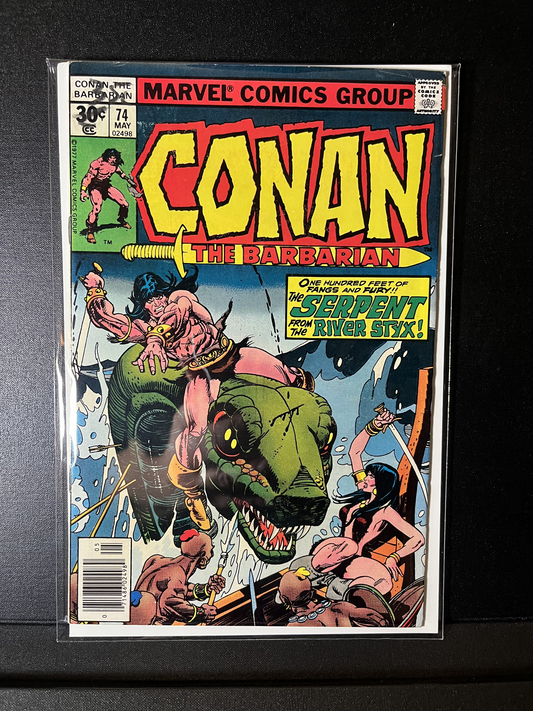 Conan the Barbarian #74 - 1977 - Conan - Bronze age - Marvel Comics