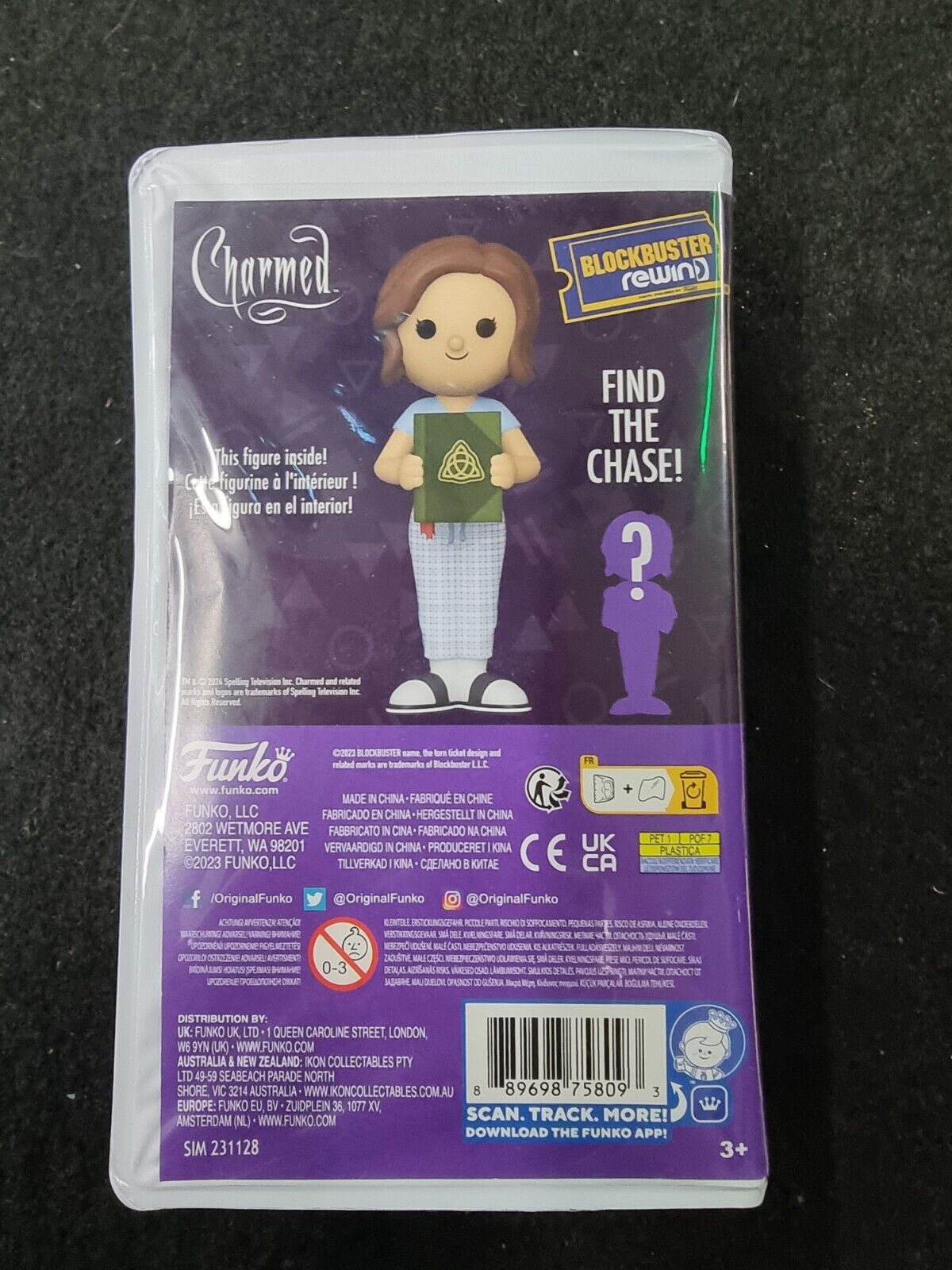 Highly Collectible Officially Licensed Funko Charmed Phoebe Rewind Figure