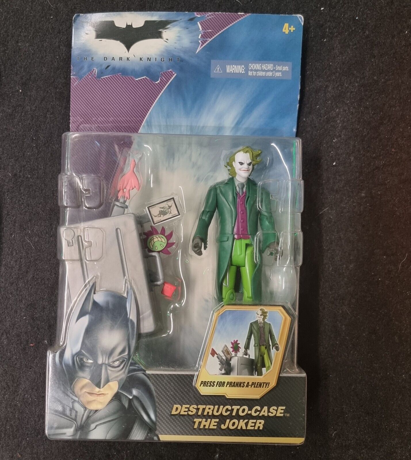 Batman The Dark Knight Destructo-Case Joker Action Figure