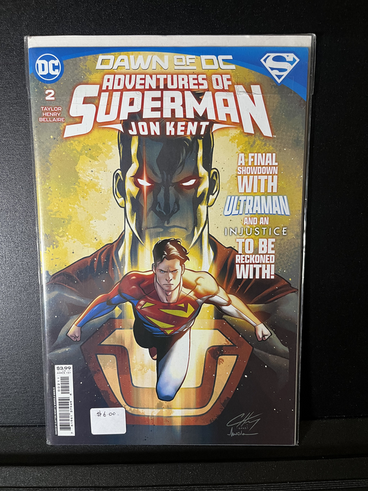 Adventures Of Superman: Jon Kent #2 Clayton Henry Cover DC Comics 2023