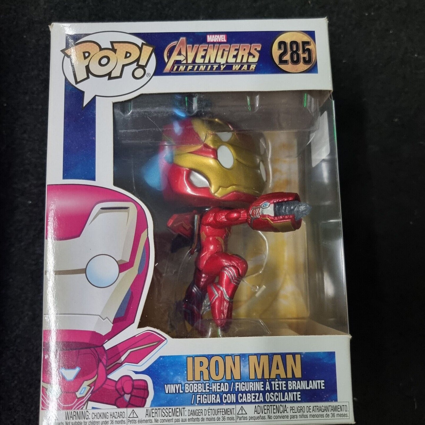 funko pop! #285 iron man marvel infinity war