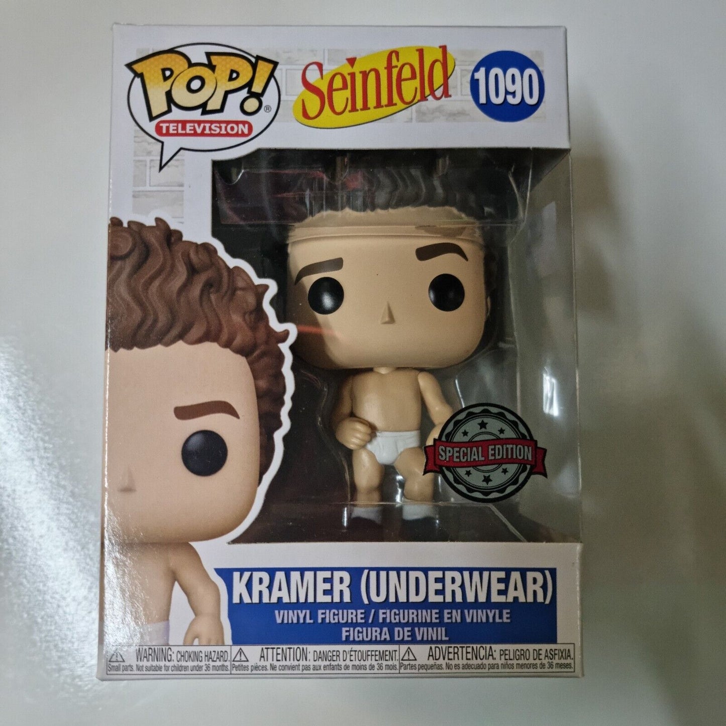 Funko POP Kramer Seinfeld Special Edition Underwear Vinyl Figure Toy No 1090