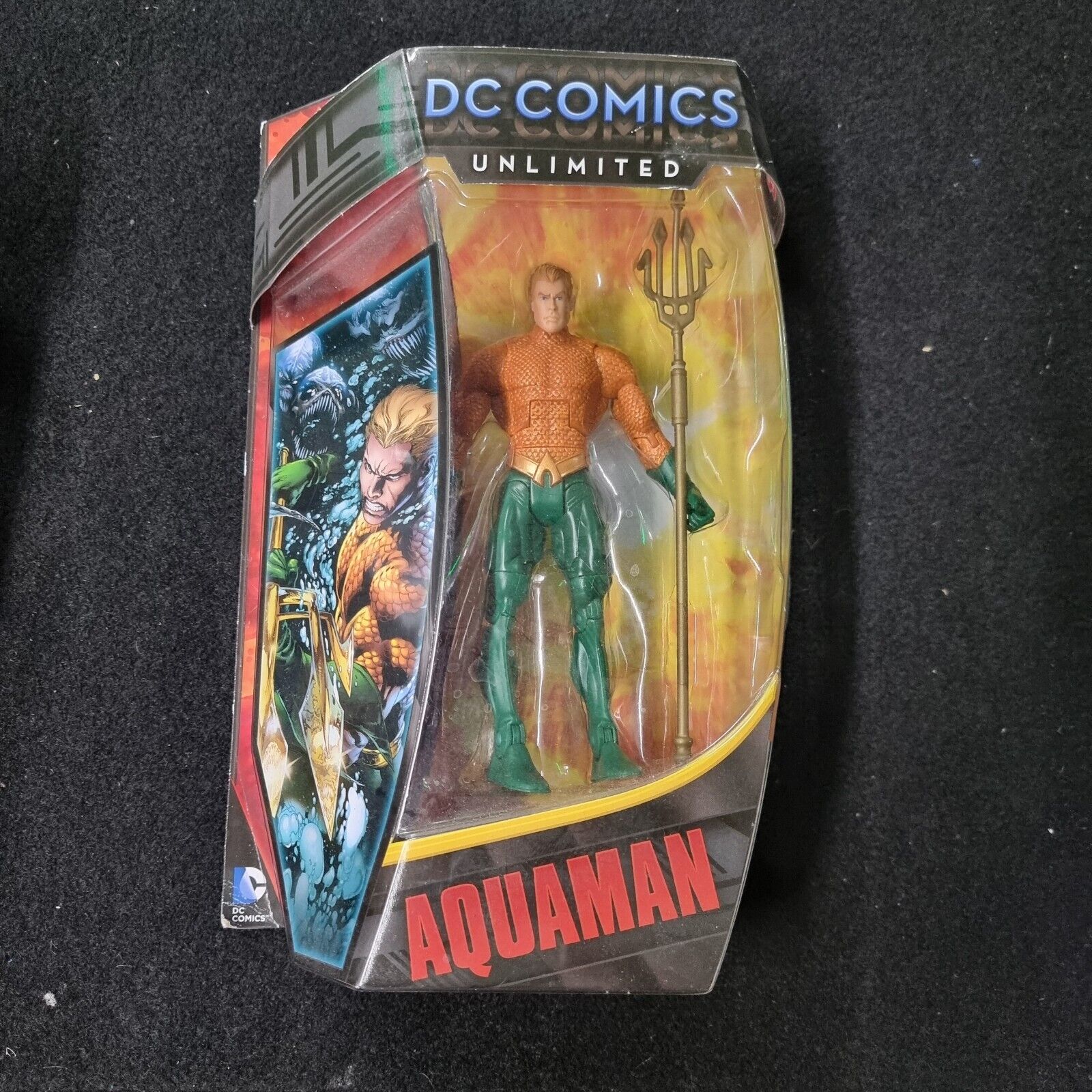 DC Comics Unlimited Aquaman 6” Action Figure Mattel 2013 Justice League MOC